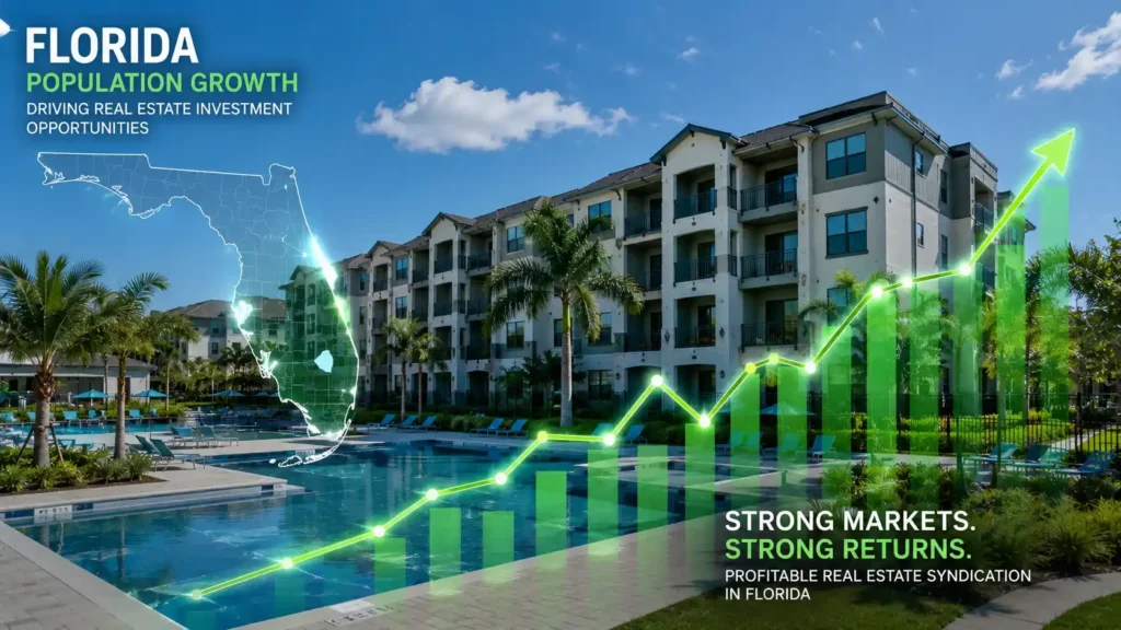 Modern Florida apartment complex representing why investors invest in Florida real estate and multifamily properties